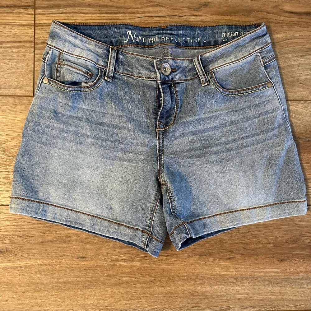 Natural Reflections Denim Shorts